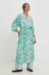 Answear Lab kimono culoarea verde, oversize, modelator BMYX-KZD04E_77X