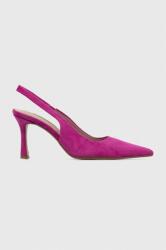 Answear Lab pantofi cu toc culoarea roz BBYH-OBD01Z_43X
