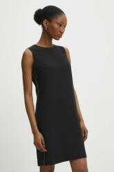 ANSWEAR rochie culoarea negru, mini, drept BBYH-SSD01W_99X