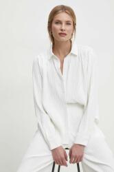 ANSWEAR camasa femei, culoarea alb, cu guler clasic, regular BBYH-KDD06C_00X