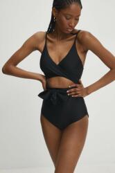 ANSWEAR costum de baie dintr-o bucată culoarea negru, cupa usor rigidizata BBYH-BID02E_99X (hy102c.fh) Costum de baie dama