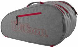 Wilson Geantă padel "Wilson Team Padel Bag - grey/bright red