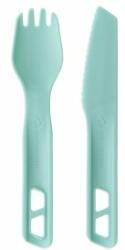 Sea to Summit Passage Cutlery Set - [2 Piece] Tacâmuri Aqua Sea Blue