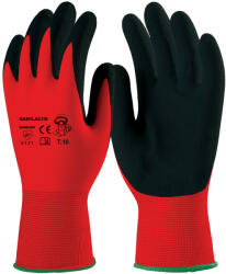 Coverguard MÁRTOTT FEKETE LATEX, PIROS TEXTIL KÉZHÁTTAL_7 (csgt) (GAN1LACI07) (GAN1LACI07)