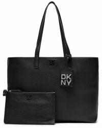 DKNY Дамска чанта DKNY Park Slope Shopping R41BAB88 Blk/Gold BGD (Park Slope Shopping R41BAB88)