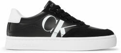 Calvin Klein Sneakers Calvin Klein Jeans Classic Cupsole Laceup Mix Lth YW0YW01057 Black/Bright White/Silver BEH