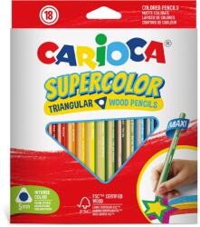 CARIOCA Supercolor háromszög alakú 18db-os maxi színesceruza szett - Carioca (44804) - jatekshop