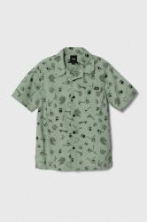 Vans gyerek ing pamutból zöld - zöld 139.5-151