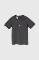 Adidas gyerek póló szürke, nyomott mintás - szürke 128