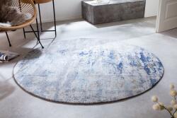 LuxD Design kerek szőnyeg Rowan 150 cm bézs-kék