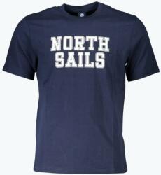 North Sails Tricou barbati cu decolteu la baza gatului si imprimeu cu logo bleumarin inchis (FI-902834000_BL0802_S)