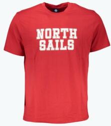 North Sails Tricou barbati cu decolteu la baza gatului si imprimeu cu logo rosu (FI-902834000_RO0230_2XL)