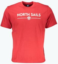 North Sails Tricou barbati din bumbac cu croiala Regular fit si imprimeu cu logo rosu (FI-902837000_RO0230_2XL)