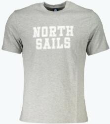 North Sails Tricou barbati cu decolteu la baza gatului si imprimeu cu logo gri (FI-902834000_GR0926_3XL)