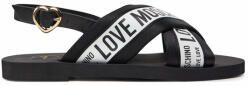 Love Moschino Szandál LOVE MOSCHINO JA16412G0IIX210A Bianco/Nero 40 Női