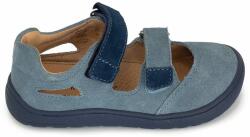 Protetika Sandale pentru băieți Barefoot PADY JEANS, Protetika, albastru deschis - 24