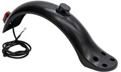  Xiaomi klón rollerekhez hátsó sárvédő lámpával (fekete, 4 csavaros)