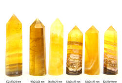  Obelisc Fluorit Galben Mineral Natural 1 Varf - 1 Buc - concepttropic - 44,00 RON