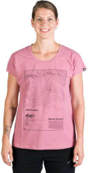 Northfinder Tricou dama din bumbac pentru trekking si camping Gayel rose (107883-366-101)