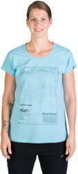 Northfinder Tricou dama din bumbac pentru trekking Gayel lightblue (107883-396-104)