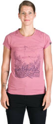 Northfinder Tricou elastic din bumbac pentru femei Mable rose (107879-366-105)