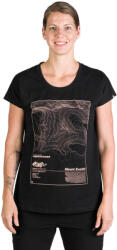 Northfinder Tricou dama din bumbac pentru trekking Gayel black (107883-269-105)