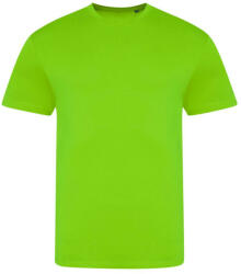 Just Ts JT004 electric tri-blend rövid ujjú unisex póló Just Ts, Electric Green-S (jt004eg-s)