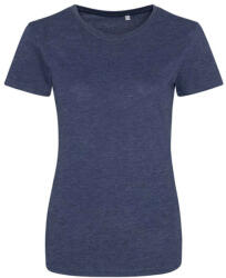 Just Ts JT001F tri-blend Női rövid ujjú póló Just Ts, Heather Navy-XL (jt001fhnv-xl)