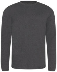 Just Ts JT002 tri-blend hosszú ujjú férfi póló Just Ts, Heather Charcoal-XL (jt002hch-xl)
