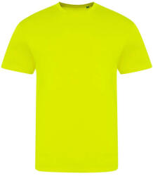 Just Ts JT004 electric tri-blend rövid ujjú unisex póló Just Ts, Electric Yellow-S (jt004eye-s)