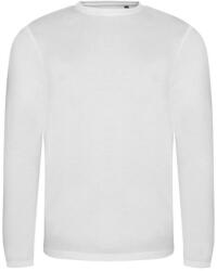 Just Ts JT002 tri-blend hosszú ujjú férfi póló Just Ts, Solid White-XL (jt002sowh-xl)