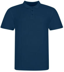 Just Polos JP100 mikropiké unisex galléros póló Just Polos, Ink Blue-L (jp100ink-l)