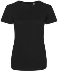 Just Ts JT001F tri-blend Női rövid ujjú póló Just Ts, Solid Black-S (jt001fsbl-s)