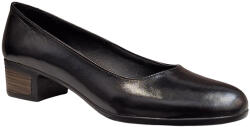  Pantofi dama casual din piele naturala Negru BOX - STD28N - ciucaleti
