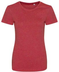 Just Ts JT001F tri-blend Női rövid ujjú póló Just Ts, Heather Red-XS (jt001fhre-xs)