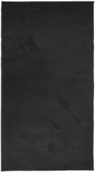 vidaXL OVIEDO fekete rövid szálú szőnyeg 80 x 150 cm 375551