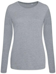 Just Ts JT002F tri-blend Női hosszú ujjú póló Just Ts, Heather Grey-S (jt002fhgr-s)