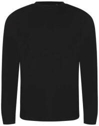 Just Ts JT002 tri-blend hosszú ujjú férfi póló Just Ts, Solid Black-2XL (jt002sbl-2xl)