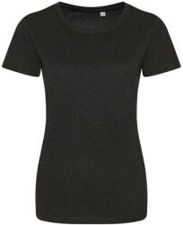 Just Ts JT001F tri-blend Női rövid ujjú póló Just Ts, Heather Black-XS (jt001fhbl-xs)
