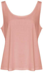 Just Ts JT017 laza szabású Női ujjatlan póló-trikó Just Ts, Dusty Pink-S (jt017dup-s)