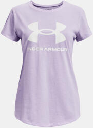 Under Armour UA G Sportstyle Logo SS Tricou pentru copii Under Armour | Violet | Fete | 160