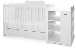 Lorelli Patut modular multifunctional, 5 confirgurari diferite, 190 x 72 cm, multi, white