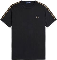FRED PERRY T-Shirt M4613-Q124 u78 black/gold (M4613-Q124 u78 black/gold)