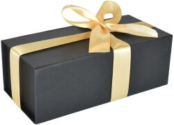 Prémium ajándékdoboz Fekete ajándékdoboz, díszdoboz - 19 x 9 x 7 cm