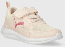 PUMA gyerek sportcipő Fun Racer AC PS bézs - bézs 32.5