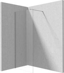 Deante Paravan dus walk-in sticla securizata 90x195 cm otel slefuit Deante Prizma (KTJ_F39P)