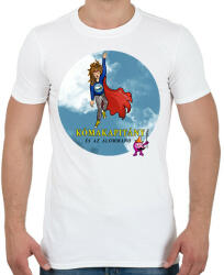 printfashion feltoltes - Férfi póló - Fehér (15756027)