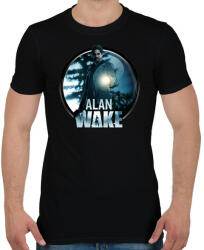 printfashion Alan Wake game - Férfi póló - Fekete (15793692)