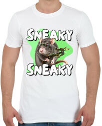 printfashion Twitch - SNEAKY, SNEAKY - Férfi póló - Fehér (15857470)