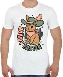 printfashion Howdy Easter - Férfi póló - Fehér (15875463)